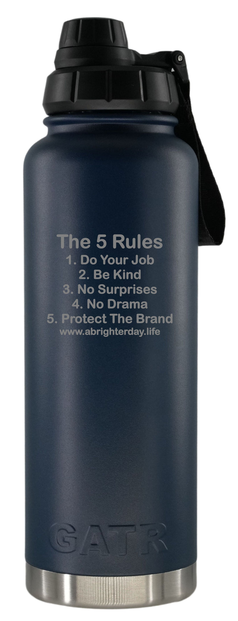 The 5 Rules 40oz Bottle
