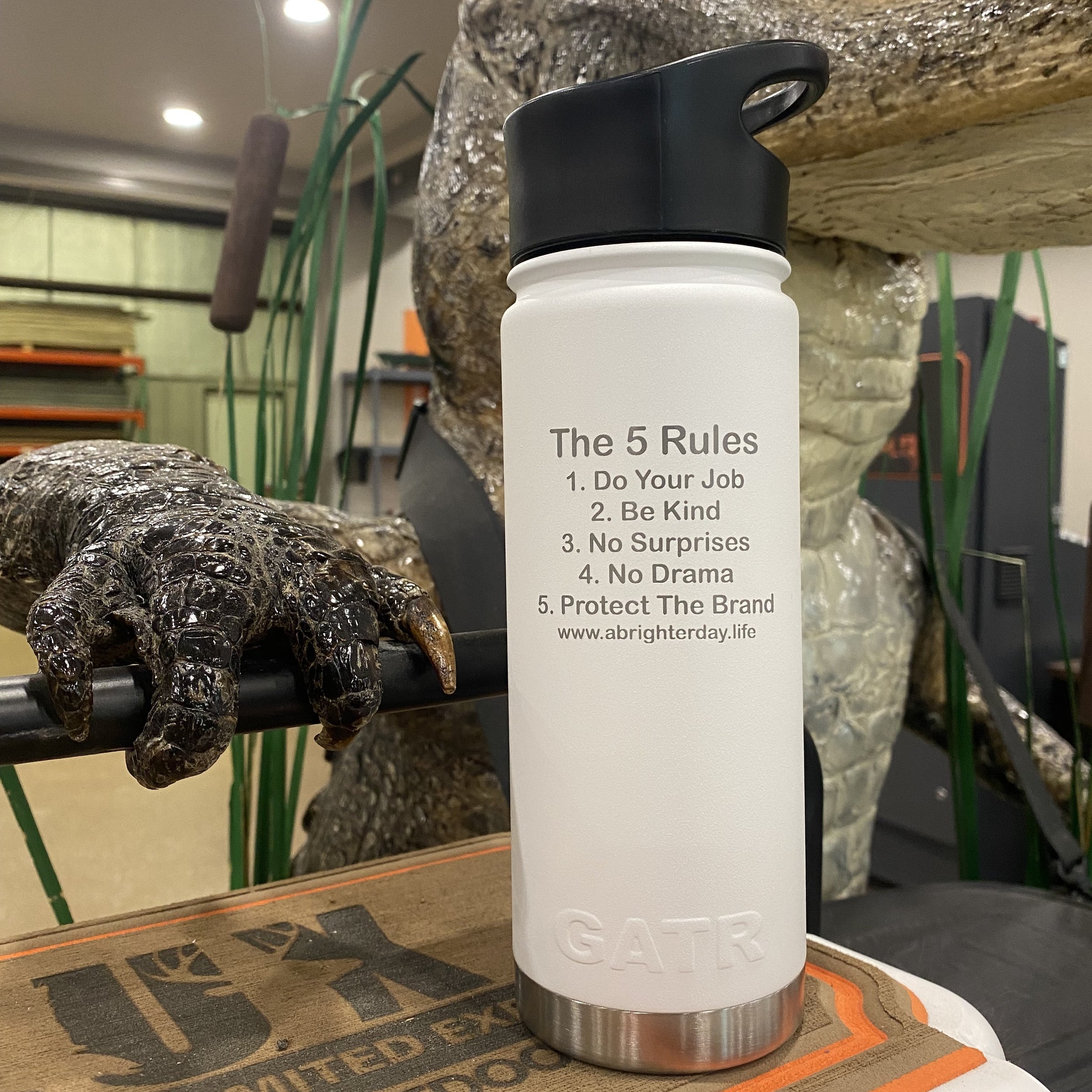 The 5 Rules Drinkware Collection