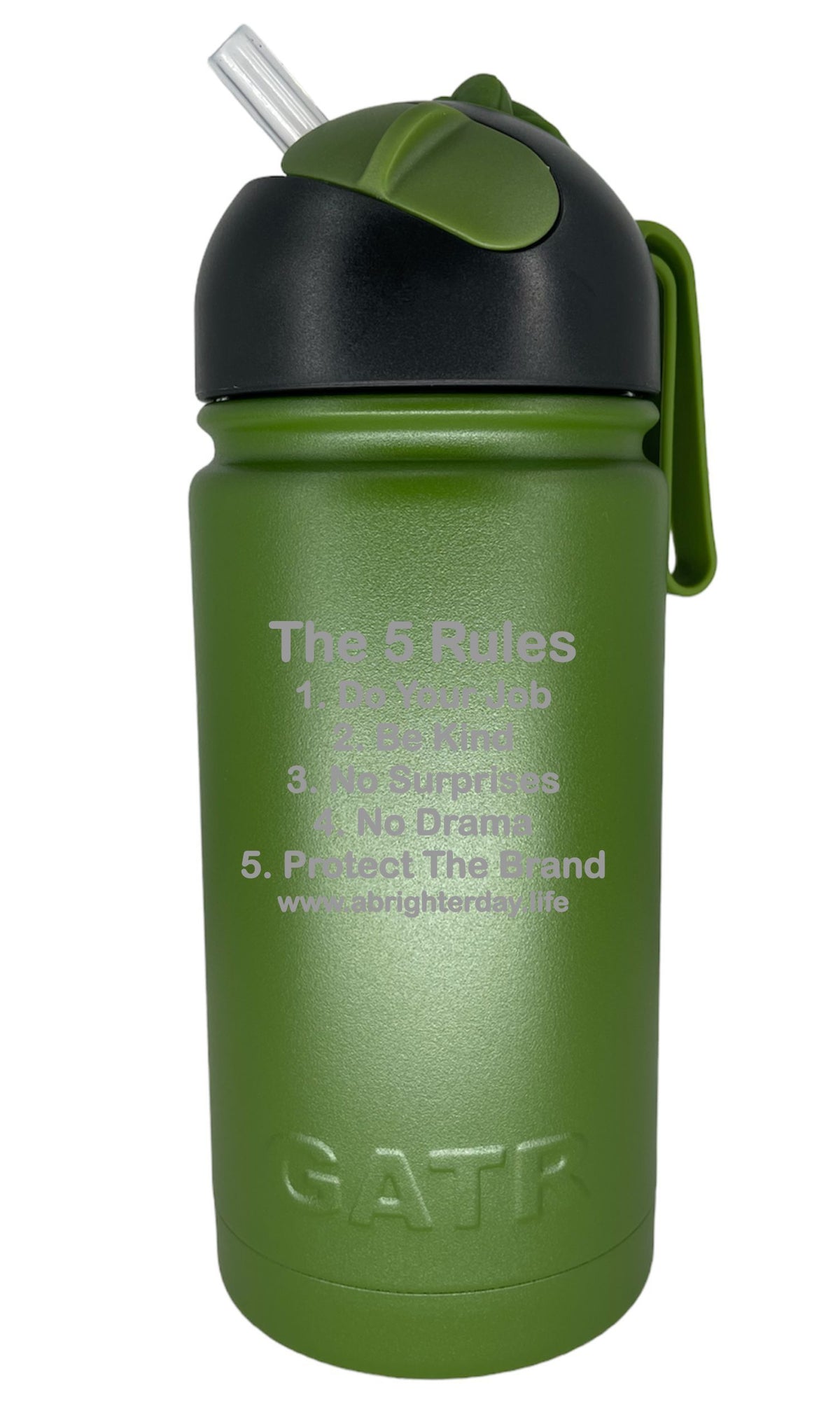 The 5 Rules 14oz Kids Bottle