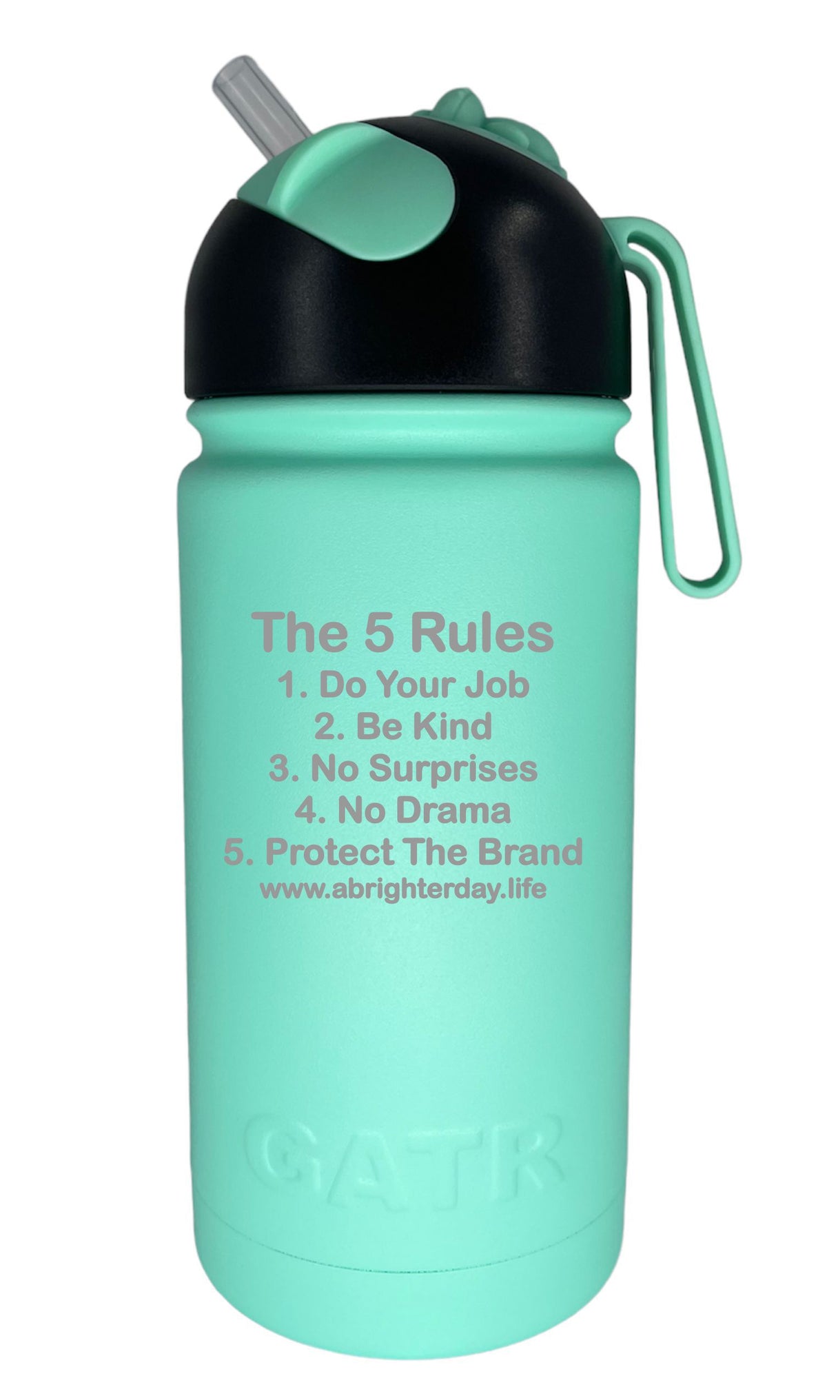 The 5 Rules 14oz Kids Bottle